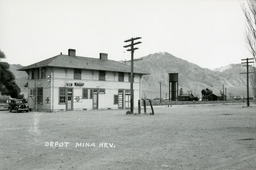 Depot at Mina, Nevada (1930s)