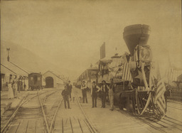 Virginia and Truckee Railroad in Virginia City