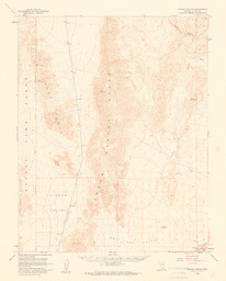 Arrow Canyon Quadrangle Nevada-Clark Co. 15 Minute Series (Topographic)