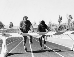 Jack Cook and Joaquin Leano, University of Nevada, 1980.
