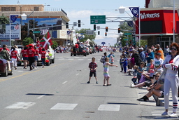 Zazpiak Bat Reno Basque Dancers at the 39th Annual Basque Festival Parade in Winnemucca