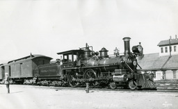 Virginia and Truckee Railroad Locomotive No. 11 at Virginia City