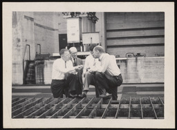 Dr. Church and others at power plant