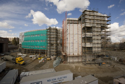 Davidson Mathematics and Science Center construction, 02/17/2009