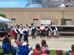 Zazpiak Bat Reno Basque Dancers at the 39th Annual Basque Festival Parade in Winnemucca