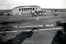 Rugby game, University of Nevada, circa 1912