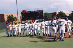 Baseball team, University of Nevada, 1997