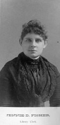 Jennie D. Fisher, Library Clerk