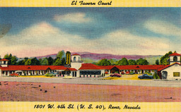El Tavern Court, Reno, Nevada, circa 1948