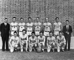 Men's basketball team, University of Nevada, 1936