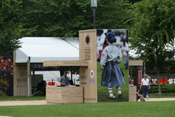 Entrance to festival