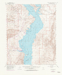 Overton Beach Quadrangle Nevada-Clark Co. 15 Minute Series (Topographic)