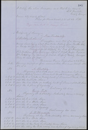 Miscellaneous Book of Records, page 185