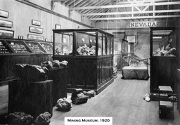 Mackay School of Mines Mineral Museum (currently W. M. Keck Earth Science & Mineral Engineering Museum), 1920
