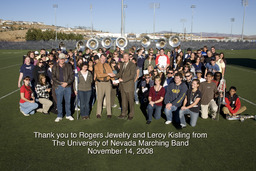 Marching Band, Mackay Stadium, 2008