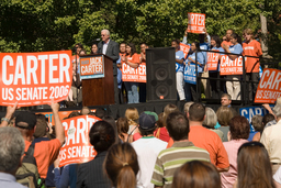 Politician Senatorial Candidate Jack Carter rally, 2006