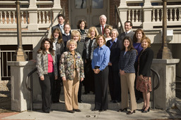 Development and Alumni Relations staff, Morrill Hall, 2007