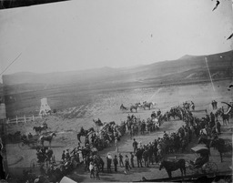 Pole vaulting, University of Nevada, 1898