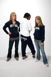 Wolf Pack apparel models, 2007