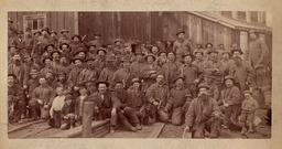 Miners in Eureka, Nevada