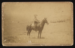 James Williby on horseback