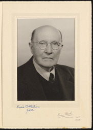 Portrait of Dr. Church from front, Oct. 1955