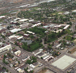 Aerial view of campus, 2006