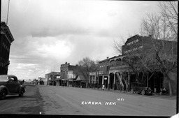 Downtown Eureka, Nevada, circa late 1930s