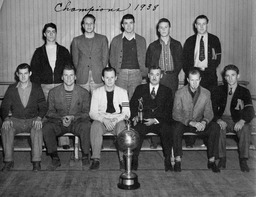 Men's basketball team, University of Nevada, 1938