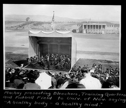 Clarence Mackay, University of Nevada, circa 1911