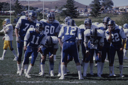 Football offense, University of Nevada, 1977