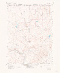 Hat Peak Quadrangle Nevada-Idaho 15 Minute Series (Topographic)