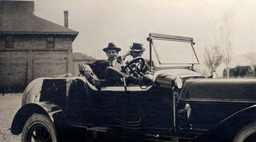 Automobile, Gymnasium (historic), ca. 1911