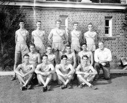Track and field team, University of Nevada, 1946