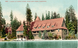 Casino at Tahoe Tavern, from Lake Tahoe, California