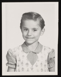 Deloris Church, age 6, daughter of Jean and David Church