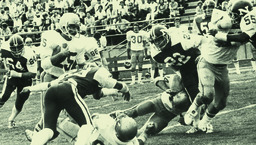 Mike McGowan, Rollins Stallworth, Manny Rodriguez, and Travis Harper, University of Nevada, 1979