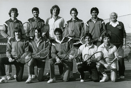 Men's tennis team, University of Nevada, circa 1980
