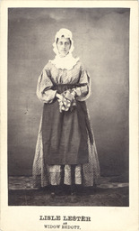 Lisle Lester as Widow Bedott