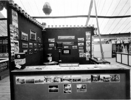 Nevada Photo Service exhibit, Transcontinental Highways Exposition, Reno, Nevada, 1927