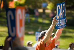 Politician Senatorial Candidate Jack Carter rally, 2006