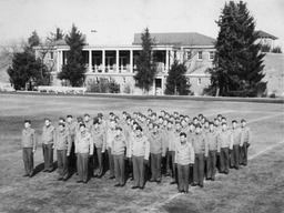 Air Force College Detachment Cadets, Mackay Athletic Field and Mackay Training Quarters, 1944