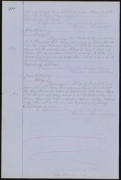 Miscellaneous Book of Records, page 222