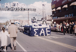 Homecoming Parade, downtown Reno, 1959