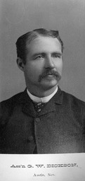 Assemblyman G. W. Dickson, Austin, Nevada