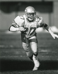 Patrick Hunter, Seattle Seahawks, circa 1988