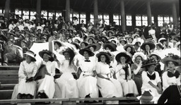 Sports spectators, University of Nevada, circa 1911