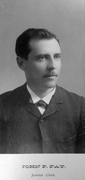 John P. Fay, Journal Clerk