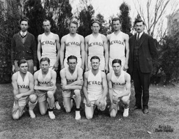 Men's basketball team, University of Nevada, 1926