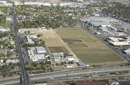 Aerial view of Valley Road Field Laboratory, 2003